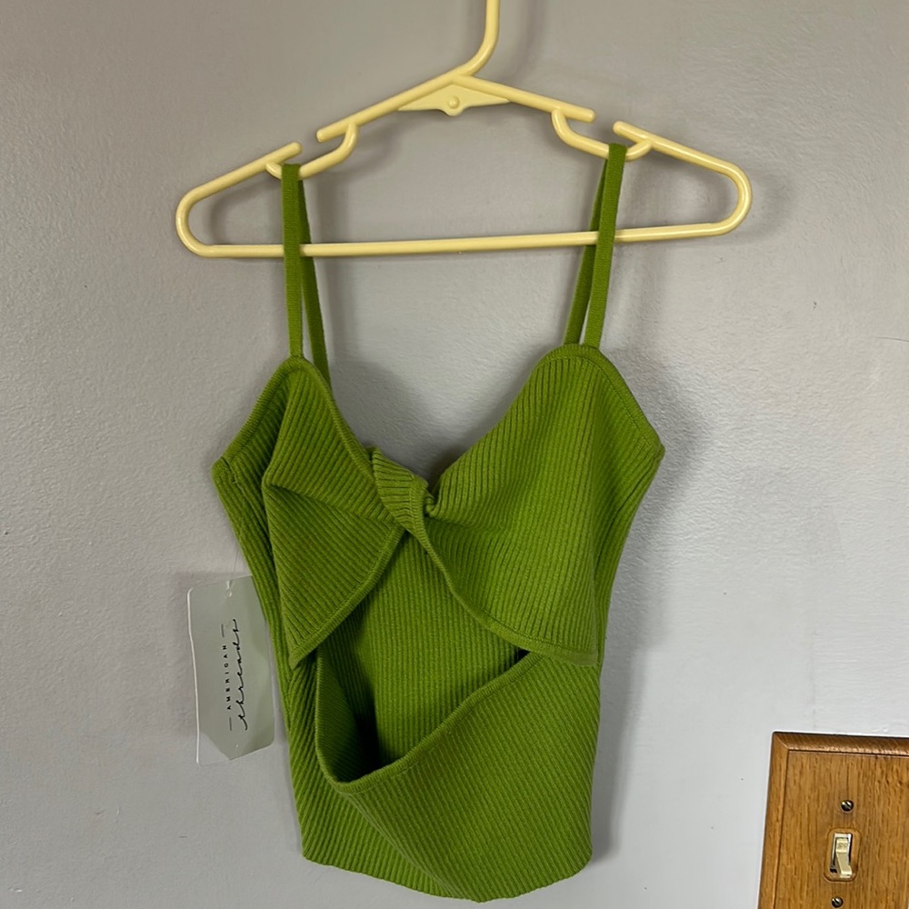 American Threads crop top